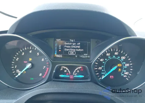 2014 Ford Escape Titanium z USA, uszkodzony, nr VIN 1FMCU9J91EUE21871